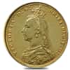 1887 British Gold 5 Pound Coin (Scruffy,Cleaned,Damaged)