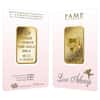 1 oz PAMP Suisse Gold Bar - Love Always (In Assay) .9999 Fine