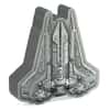 2023 Niue 1 oz Star Wars Mandalorian Bo-Katan's Gauntlet Starfighter Silver Coin