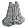 2023 Niue 3 oz Star Wars Mandalorian Bo-Katan's Gauntlet Starfighter Silver Coin