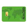 1 gram Nadir Refinery Gold Bar .9999 Fine (In Assay)