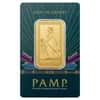 1 oz PAMP Suisse Lady of Liberty Gold Bar .9999 Fine (in Assay)