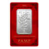 2025 1 oz PAMP Suisse Lunar White Snake Silver Bar (in Assay)