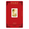 5 gram PAMP Suisse Year of the Rabbit Gold Bar (In Assay)