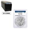 2024 (W) 1 oz Silver American Eagle PCGS MS 70 FS West Point