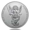 2018 1 oz Ukraine Archangel Michael .9999 Silver Coin In Cap