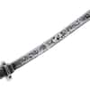 2024 2 oz Chad Antiqued Katana Sword Shaped Silver Coin .999 Fine