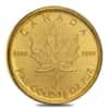 2018 1 gram Canadian Gold Maples $.5 Coin .9999 Fine - Maplegram25™ 