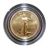 2006-W Burnished 1/10 oz $5 Gold Eagle (W/COA & Box)