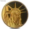 1/20 oz Johnson Matthey MTB Liberty Trade Gold Round .9999 Fine