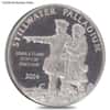 10 x 1/10 oz Johnson Matthey Lewis & Clark .9995 Fine Palladium Round (In Assay)