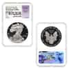2017-W 1 oz Proof Silver Eagle 3-Coin Set NGC PF 70 Jones Sign