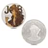 6 oz Alphonse Mucha Colorized Silver 6-Round Set .999 Fine