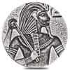 2016 5 oz Republic of Chad 3000 Francs Silver King Tut Coin - Egyptian Relic Series w/Box
