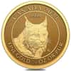2023 Canada 1/4 oz Lynx Reverse Proof Gold Coin (Sealed)