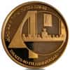 1988 Israel 1/2 oz 10 New Sheqalim 40th Ann. Proof Gold Coin