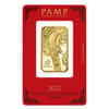 Box of 25 - 1 oz PAMP Suisse Year of the Tiger Gold Bar (In Assay)