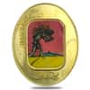 12 oz Gold Salvador Dali 12 Tribes of Israel 12 - Medal Set (w/Box & COA)