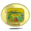 12 oz Gold Salvador Dali 12 Tribes of Israel 12 - Medal Set (w/Box & COA)
