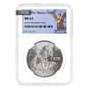 1977-1979 Mexico 100 Pesos Silver Coin NGC MS 65 (Random Year)