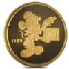 Rarities Mint 1 oz Proof Gold Mickey Mouse Director Disney Round (In Cap)