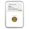1990 1/10 oz Gold American Eagle NGC MS 69