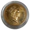 1985 Great Britain Queen Elizabeth II 5 Pound Gold Coin w/Box