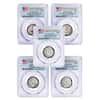 2017-S US Mint 225th Anniversary Enhanced Uncirculated 10-Coin Set PCGS SP 70 First Strike