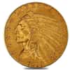 1911 $2.5 Gold Quarter Eagle Indian Head NGC AU Details