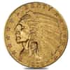 1908 $2.5 Gold Quarter Eagle Indian Head PCGS AU 53