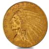 1926 $2.5 Gold Quarter Eagle Indian Head PCGS AU Details