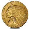 1909 D $5 Gold Half Eagle Indian Head NGC MS 61