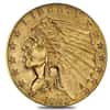 1925 D $2.5 Gold Quarter Eagle Indian Head PCGS MS 62