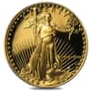 1987-W 1 oz $50 Proof Gold American Eagle (w/Box & COA)