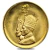 1967 (SH 1346) Mohammad Reza Pahlavi Coronation Gold Medal Scruffy AGW .3038 oz