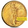 $20 Gold Double Eagle Saint Gaudens NGC MS 60 (Random Year)