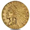 1910 $2.5 Indian Head Quarter Eagle Gold Coin NGC MS 62