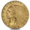 1915 $2.5 Indian Head Quarter Eagle Gold Coin NGC MS 61