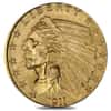 1911 $2.5 Indian Head Quarter Eagle Gold Coin NGC MS 61