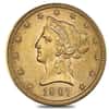 1897 $10 Gold Liberty Head Eagle Coin NGC MS 62 