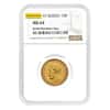 Russia 10 Roubles Nicholas II Gold Coin NGC MS 64 (Random Year)