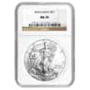 2014 1 oz Silver American Eagle $1 Coin NGC MS 70