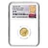 2016 1/10 oz Mercury Dime Centennial Gold Coin NGC SP 69 ER 100th Ann