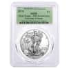 2016 1 oz Silver American Eagle $1 Coin PCGS MS 69 OGH First Day of Issue - 30th Anniversary