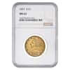 1897 $10 Gold Liberty Head Eagle Coin NGC MS 62 