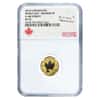 2015 1/10 oz Gold Canadian Maple Leaf E=mc2 Privy NGC PF 70