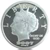 2007/2006 1 oz NORFED Liberty Dollar Silver Round .999 Fine