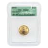 2000 1/4 oz $10 Gold American Eagle ICG MS 69