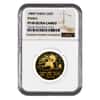 1989 P 1/2 oz Gold China Panda 50 Yuan NGC PF 69 UCAM