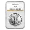 1988 1 oz Silver American Eagle $1 Coin NGC MS 69